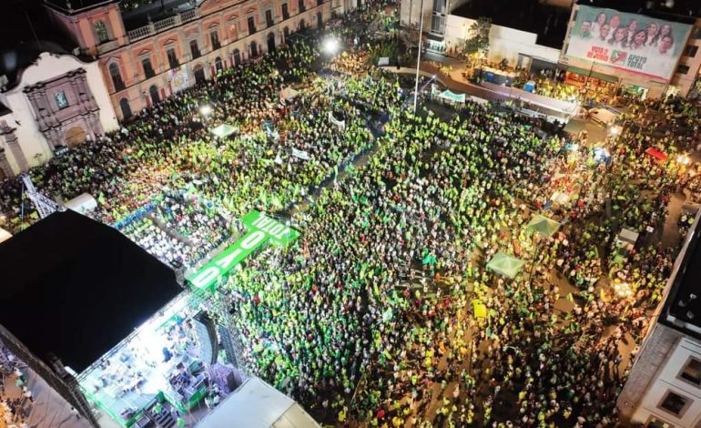  Acarreos y los Gallardo: así fue el cierre de campaña del PVEM