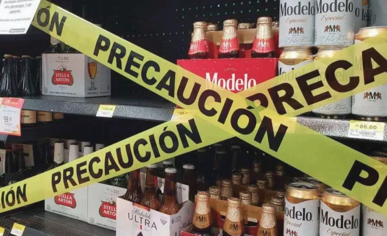  Habrá Ley Seca en SLP el 1 y 2 de junio