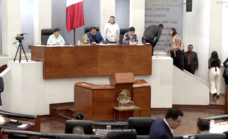  Pleno del Congreso de SLP aprueba reforma a la Ley de Pensiones