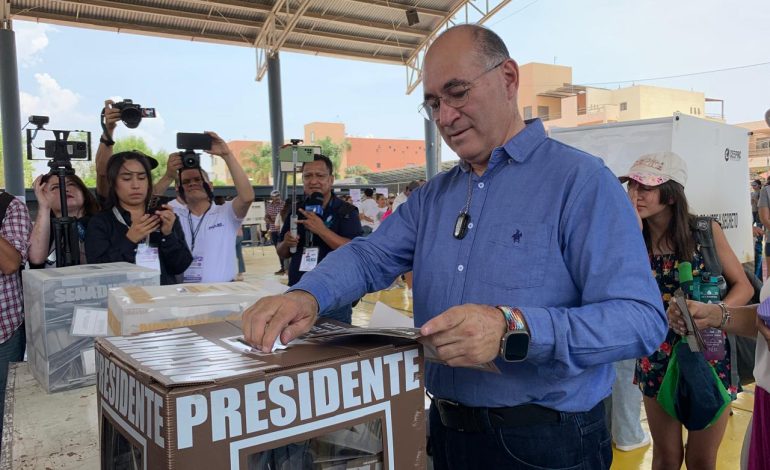  Confía Galindo en que gran afluencia de votantes le favorecerá