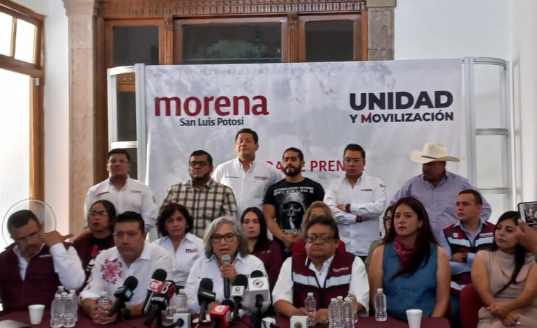  Morena celebra crecimiento en SLP pese a perder senaduría