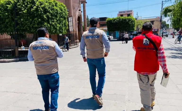  Apenas 60 inspectores supervisan comercios de SLP