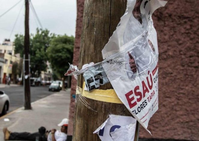 Ecología, en espera del retiro de basura electoral