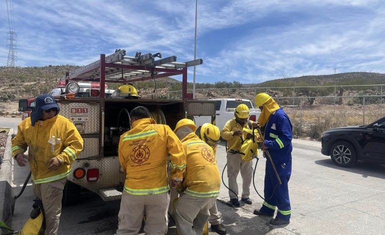  Bomberos sufren falta de recursos ante el incremento de emergencias en SLP