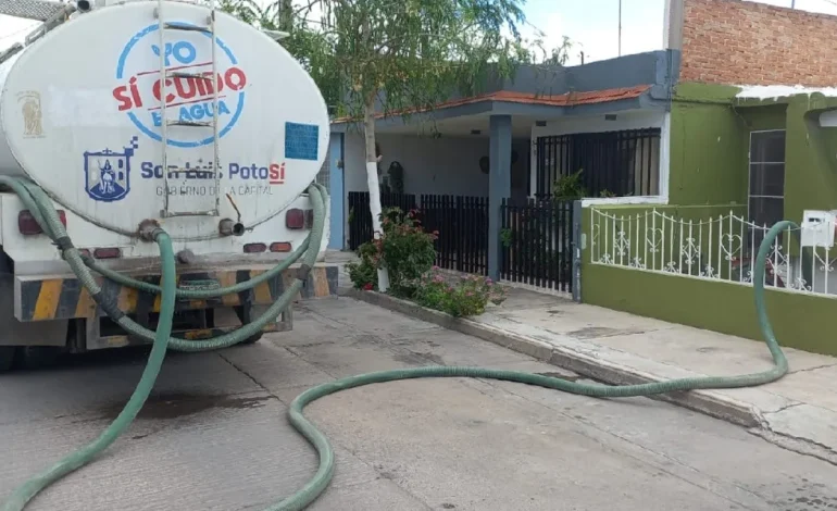  Disminuirá 40% el arrendamiento de pipas en la capital de SLP