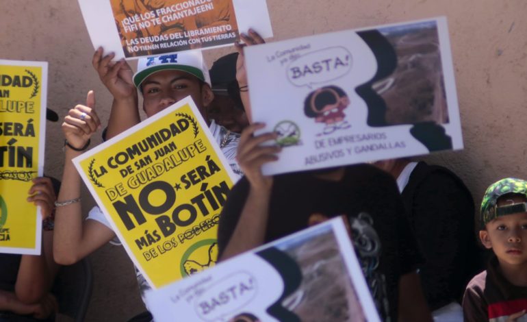  Denuncian compra de votos para imponer comisariado en San Juan de Guadalupe