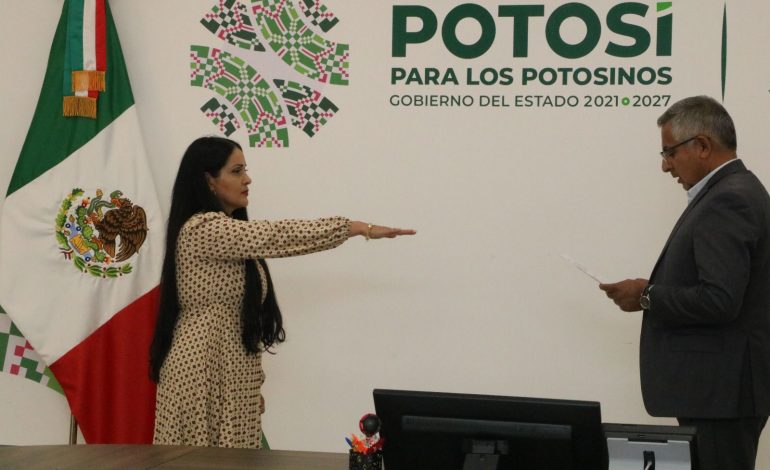  Rinde protesta nueva titular de Prevención y Reinserción Social de SLP