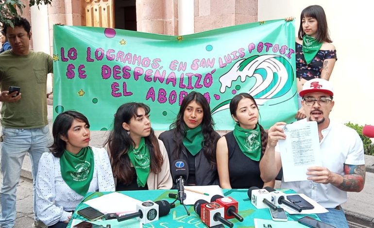  Colectiva logra amparo para despenalizar el aborto en SLP