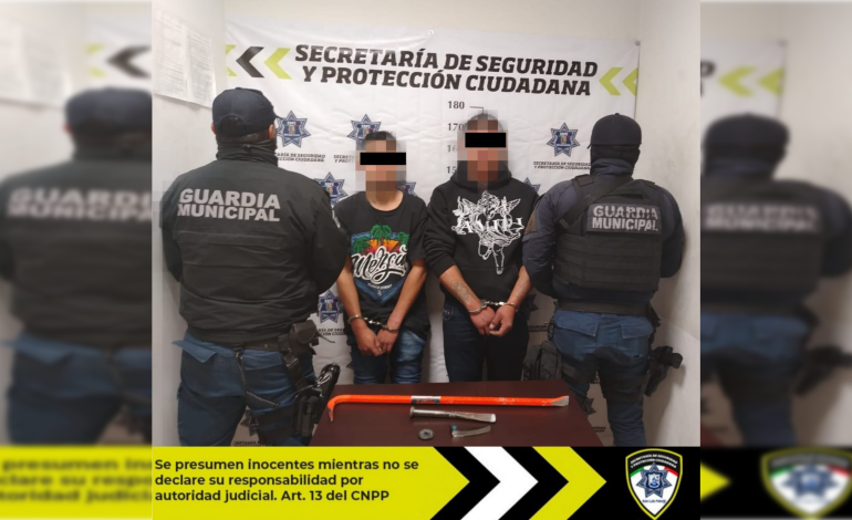  Detienen a banda delictiva responsable de robos en Lomas