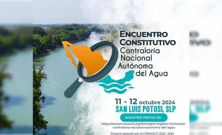  Convocan a participar en el Encuentro Constitutivo de la Contraloría Nacional Autónoma del Agua