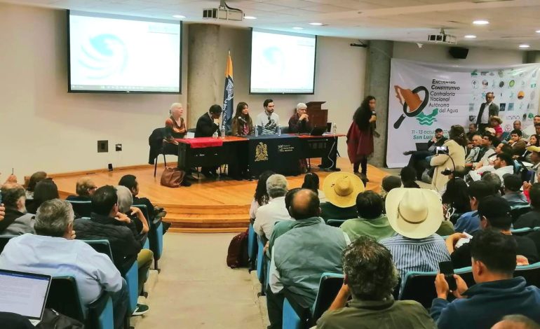  Más de 16 estado participan en Encuentro Constitutivo de la Contraloría Nacional Autónoma del Agua