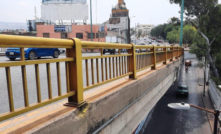  Puente de Universidad, más de 2 años sin indicios de reparación