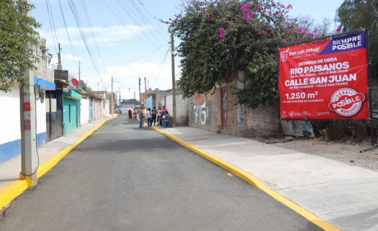  Obras dañadas del Ayuntamiento de SLP tienen garantía