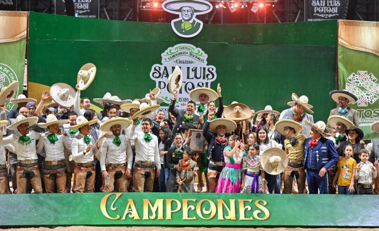  Culmina el sueño charro en la Arena Potosí