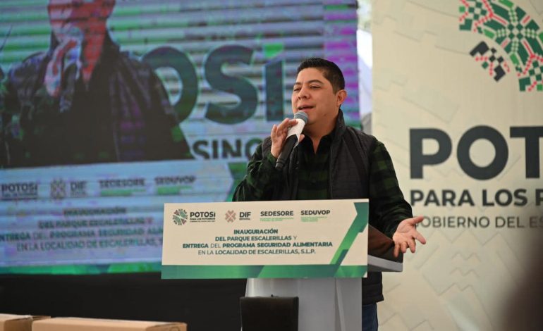  Critica Gallardo a políticos que solo aparecen para “barrer”