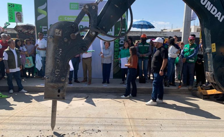  Comienza la construcción del puente peatonal en Quintas de la Hacienda tras 9 meses de peticiones
