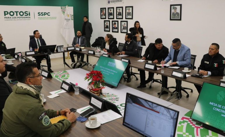  Gobierno de SLP se reunirá con los 59 alcaldes y directores de policía