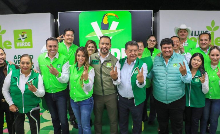  El Verde espera que mas alcaldes de SLP se unan a sus filas