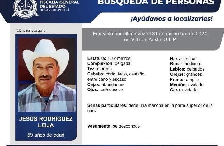  2024: el año que registró el pico de desapariciones en Villa de Arista