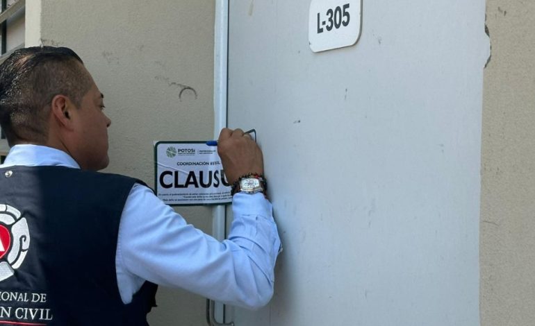  Protección Civil estatal clausuró 36 antros de SLP en 2024