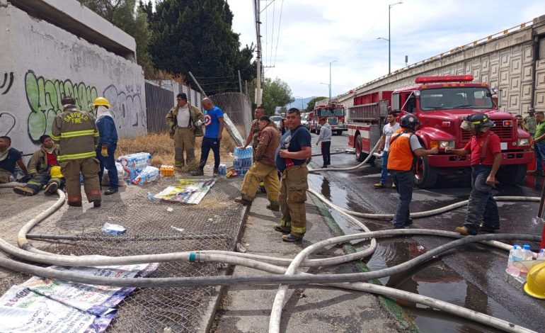  Gobierno de SLP aumentará subsidio a bomberos y pide mayor apoyo municipal