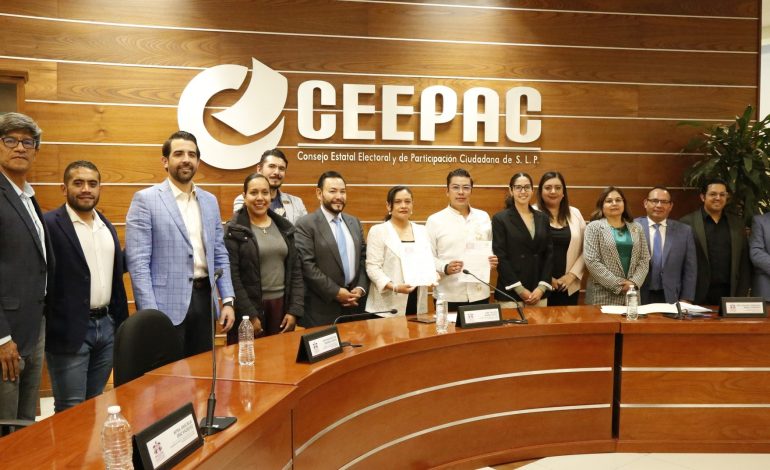  Congreso de SLP entrega listas de duplas para la elección judicial al Ceepac