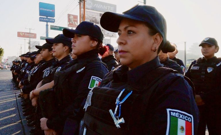  Fuerzas municipales de SLP incumplen con la paridad de género