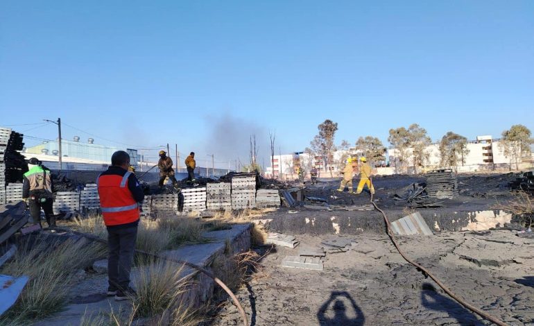  FGE y Segam investigan el segundo incendio en bodega de Soledad