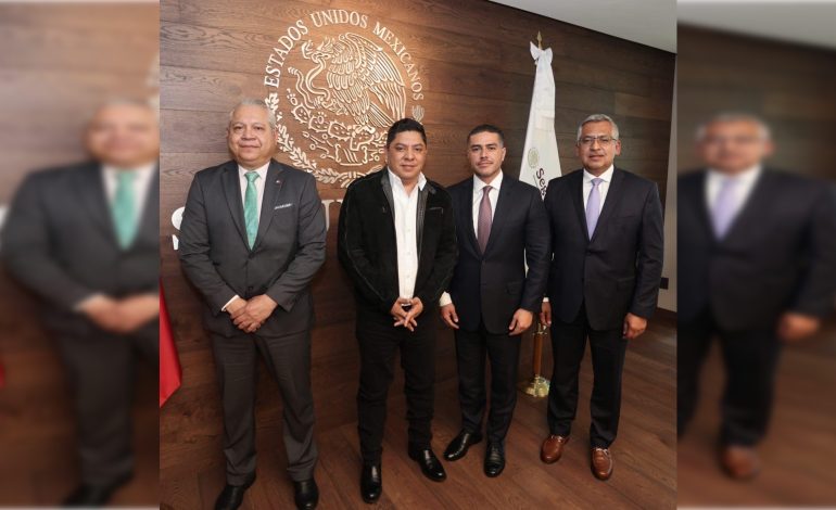  SLP acuerda con federación fortalecer estrategias para capturar objetivos criminales