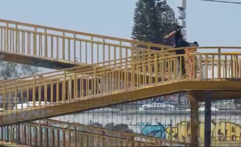  Video | Clausura de puente peatonal reaviva debate sobre deficiencias en infraestructura inclusiva