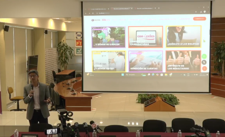  Ceepac presenta micrositio para la elección extraordinaria del Poder Judicial