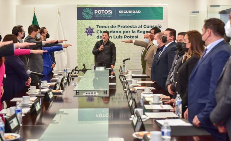  Consejo Ciudadano por la Seguridad de SLP se mantiene casi inactivo