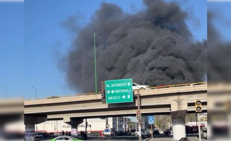  Segundo incendio en bodega de tarimas en Soledad alerta a autoridades