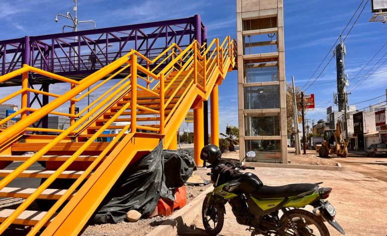  Galindo Ceballos defiende construcción de más puentes peatonales