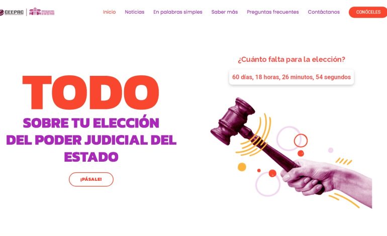  35% de los candidatos potosinos de la Elección Judicial no entregaron su información a la plataforma “Conóceles”