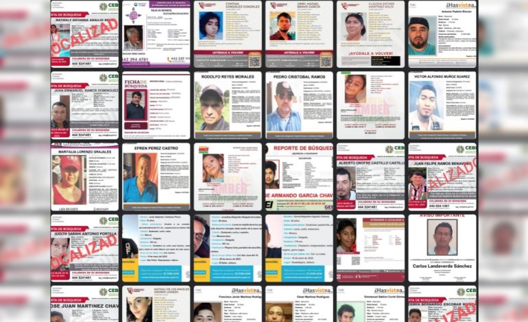  Gobierno federal destina 20 mdp para búsqueda de personas a SLP