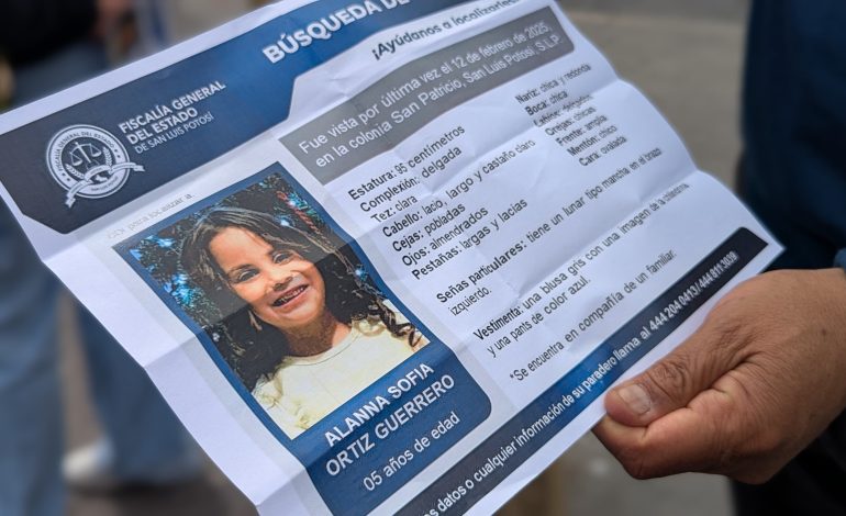  Familias se unen en la búsqueda de Alanna