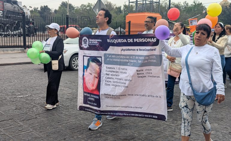  Marchan por Ian Yael a 25 días de su desaparición