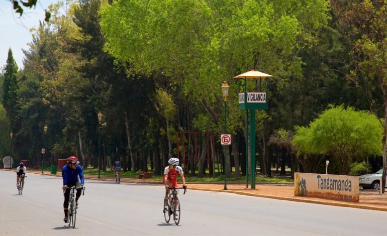  Proponen limitar la velocidad de bicicletas al interior de los Parques Tangamanga