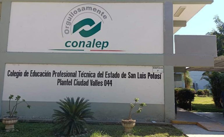  Suspenden clases presenciales en Conalep de Ciudad Valles por ola de calor
