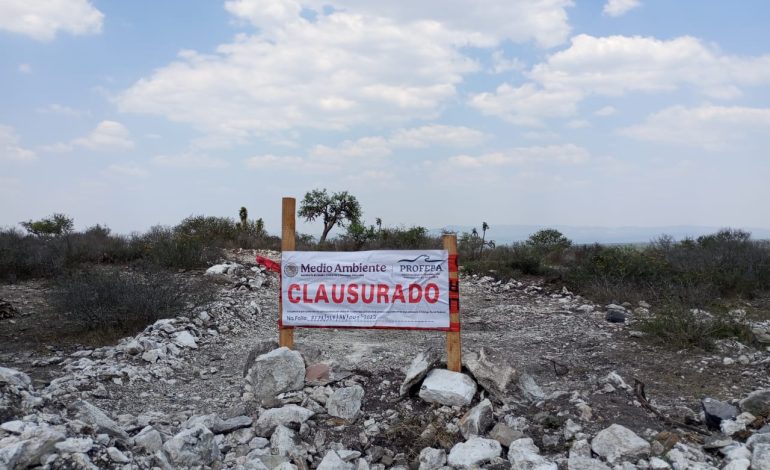  Profepa clausura obras ilegales en el ejido Corcovada