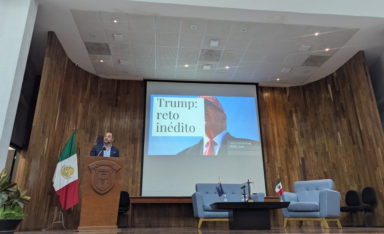  Desde SLP, León Krauze advierte sobre la hostilidad de Donald Trump hacia México
