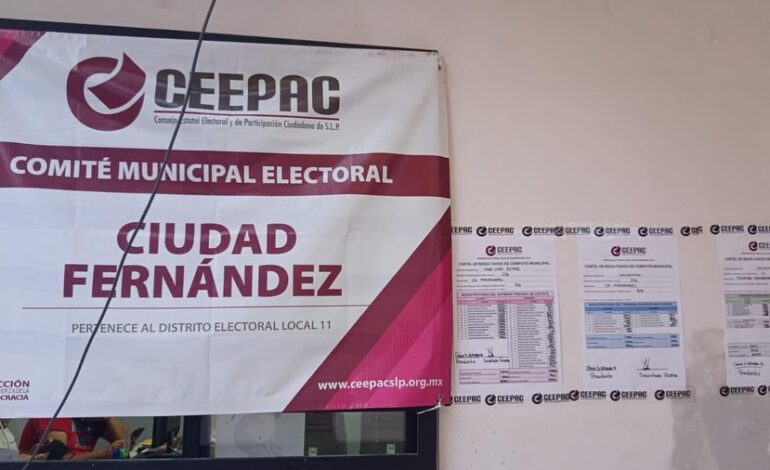  Concluye oficialmente el cómputo de la elección judicial extraordinaria en SLP