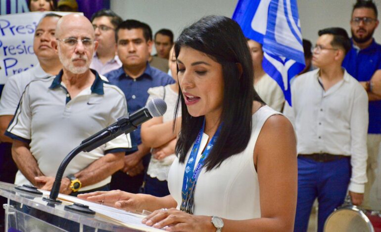  Solo Verónica Rodríguez se registra en elección interna del PAN en SLP