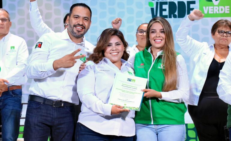  El PVEM al filo de vulnerar la equidad electoral: “SLP está listo para tener una mujer gobernadora”
