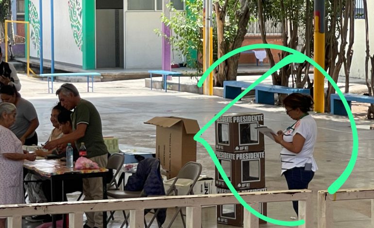  Aparecen misteriosos vigilantes en casillas de SLP