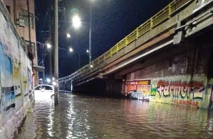  Lluvias causaron estragos en colonias de la capital