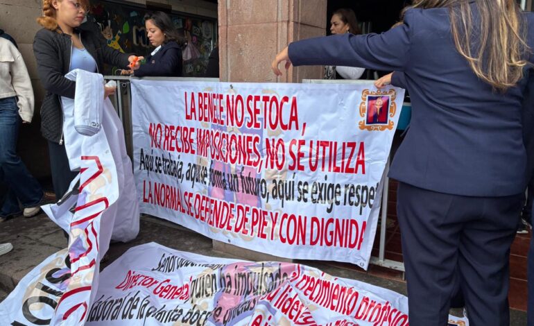  Falta de voluntad impide solución al paro en la Becene: Gobierno de SLP