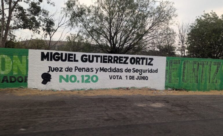 Multa el TEE a candidato judicial por uso indebido de propaganda en bardas