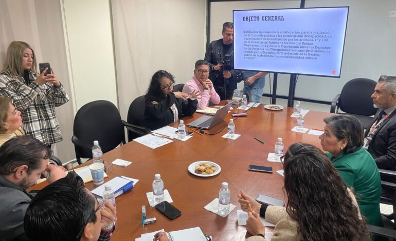  Congreso de SLP enfrenta trabas para consultar a personas con discapacidad
